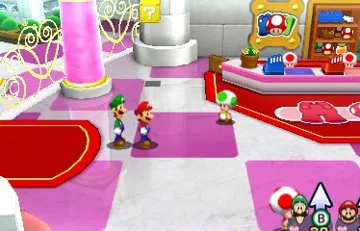 Mario & Luigi - Paper Jam (USA) screen shot game playing